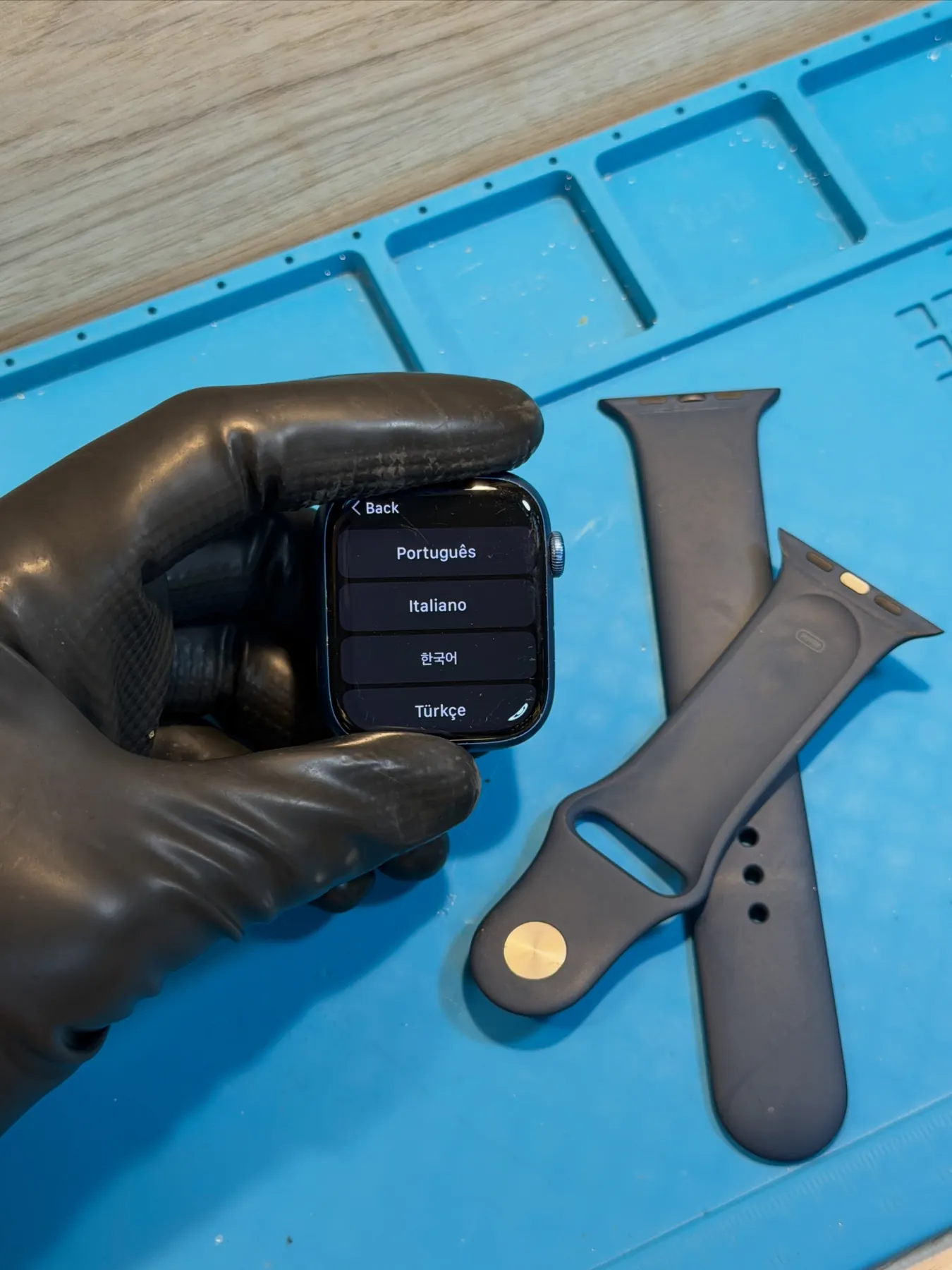 Apple Watch after service