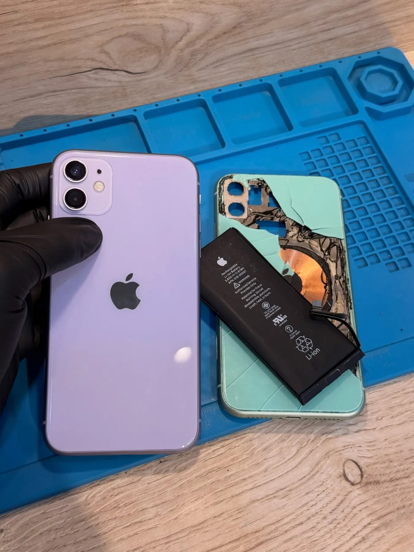 Restored iPhone back glass